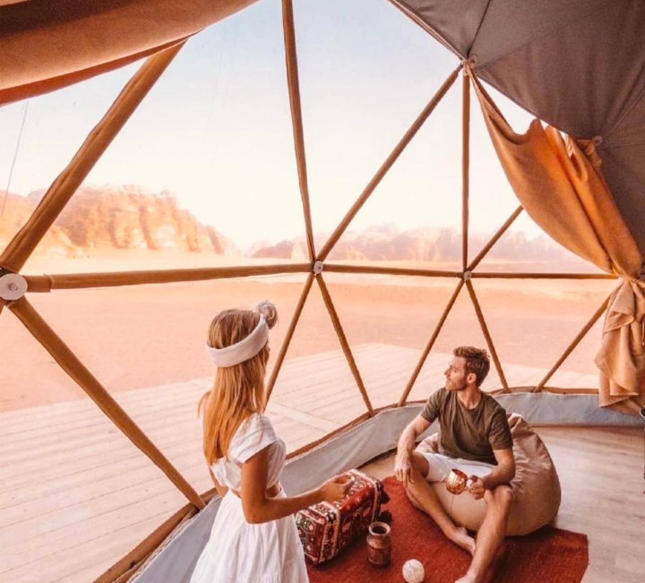 Revan Rum Luxury Camp Wadi Rum Exteriér fotografie